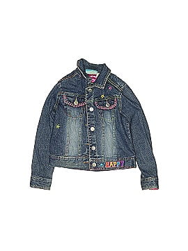 3T Carter's hooded denim jacket jean patches