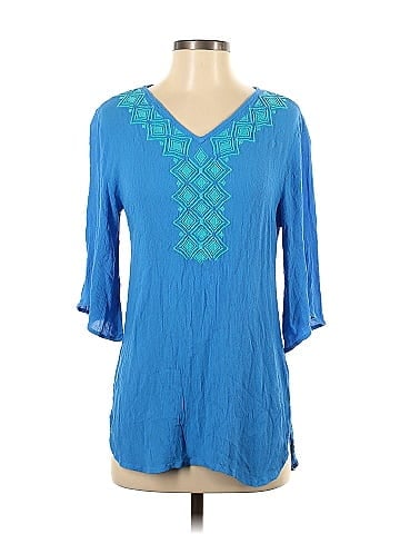 Lilly Pulitzer For Target 3/4 Sleeve Blouse (view 1)