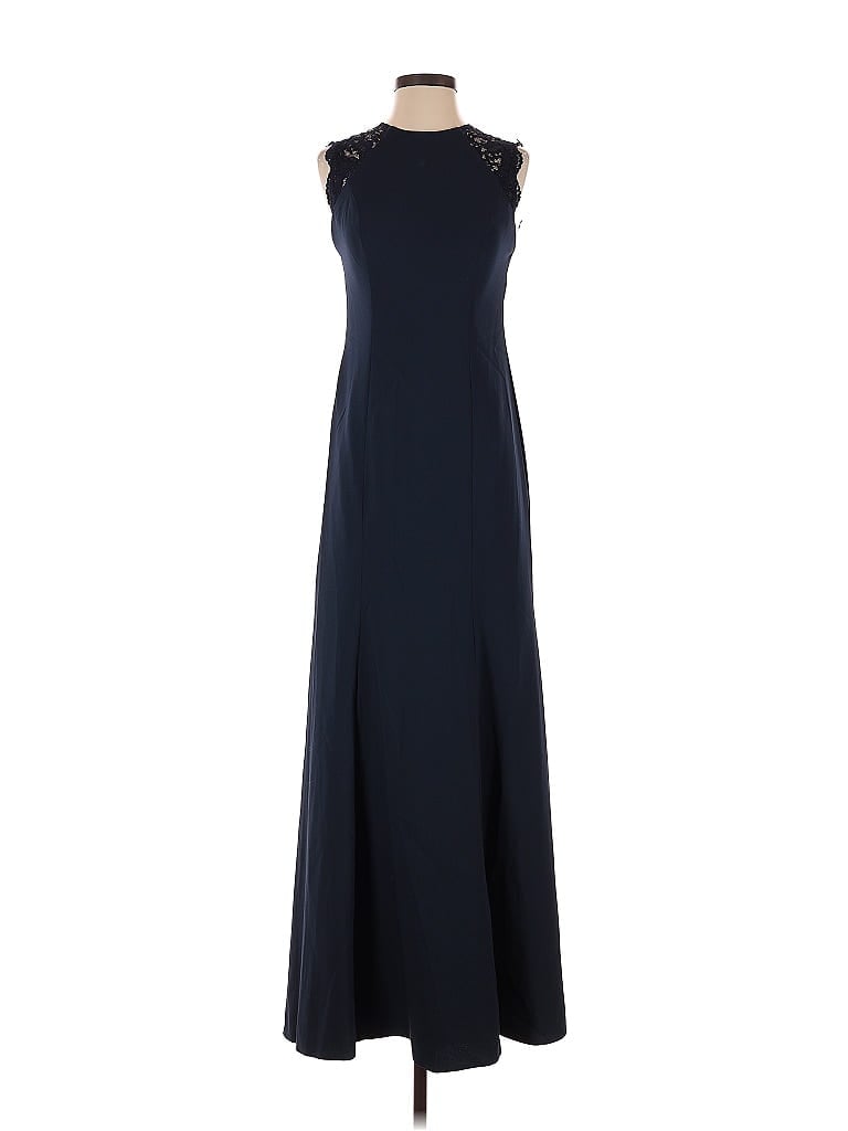 Dessy Collection 100% Nylon Blue Cocktail Dress Size 2 - photo 1