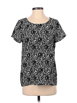 Joie Short Sleeve Silk Top (view 1)