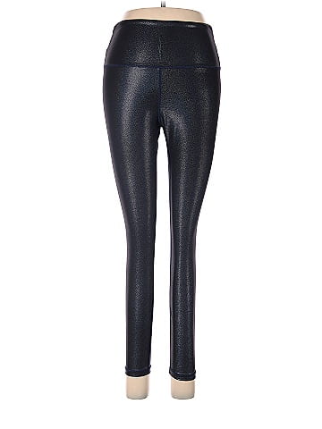 Zyia Active Black Silver Leggings Size 6 - 8 - 55% off
