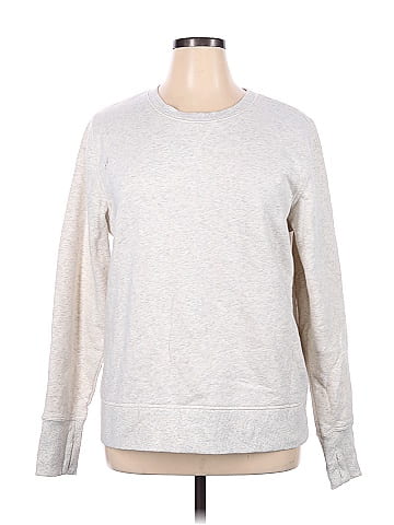 Tek Gear Marled Gray Silver Sweatshirt Size XL - 52% off