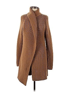 KF/KaufmanFranco Collective Camel Knit Sweater Coat (view 1)