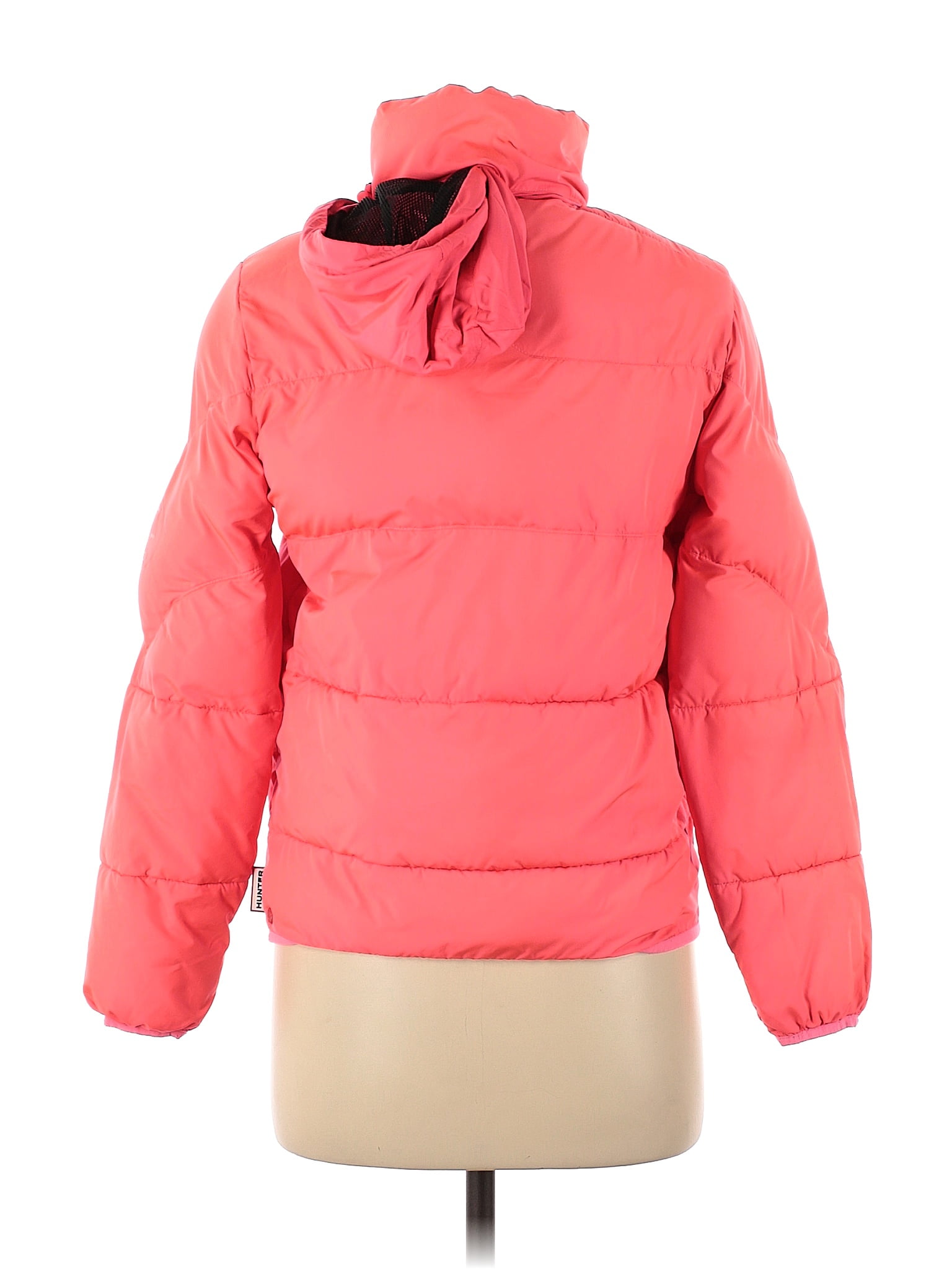 New look top pink puffer jacket