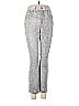 Good American Houndstooth Gray Jeans Size 2 - photo 1