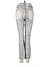 Good American Houndstooth Gray Jeans Size 2 - photo 2