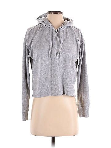90 Degree by Reflex Gray Pullover Hoodie Size XS - 65% off