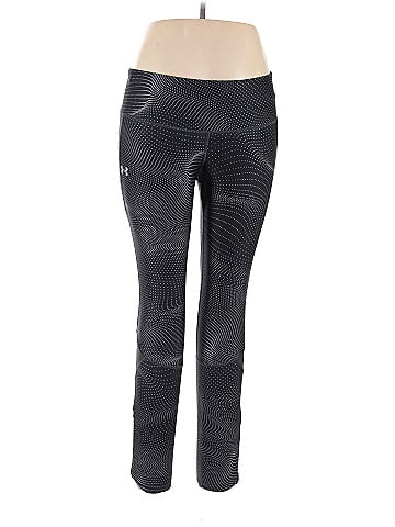 Under Armour Polka Dots Black Active Pants Size XL - 57% off