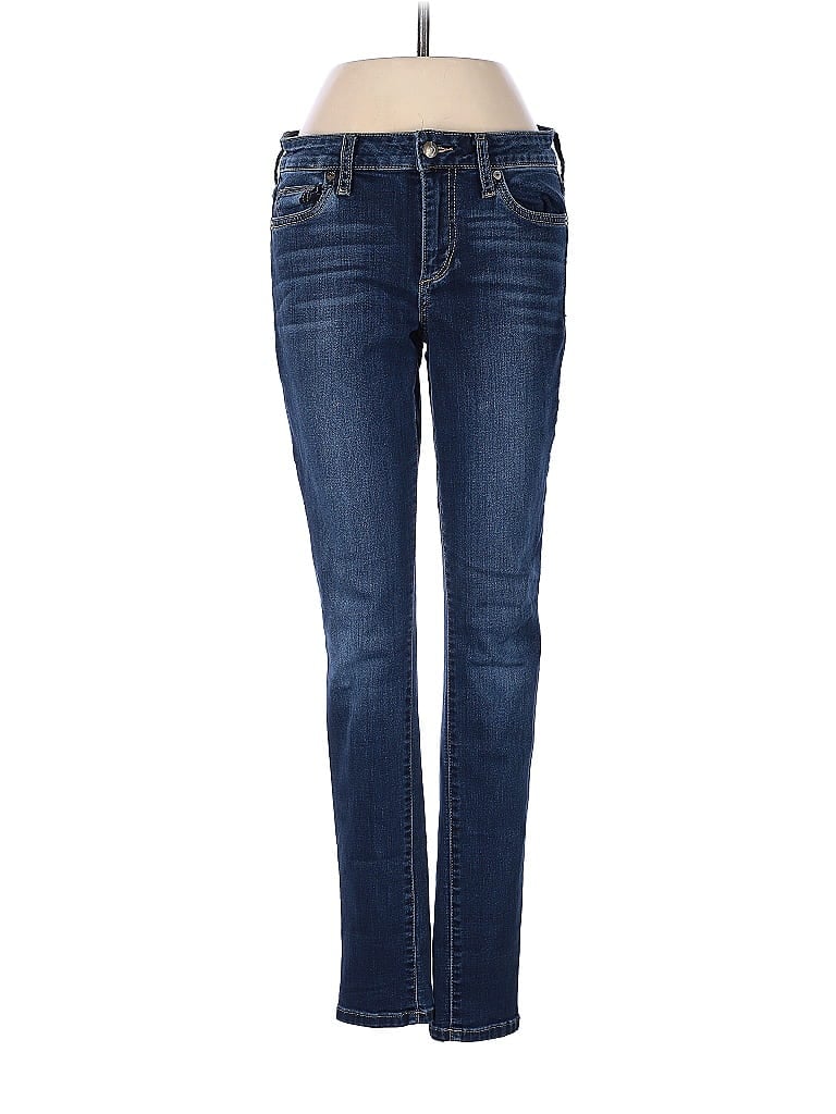 Joe's Jeans Solid Blue Jeans 27 Waist - 78% off | thredUP