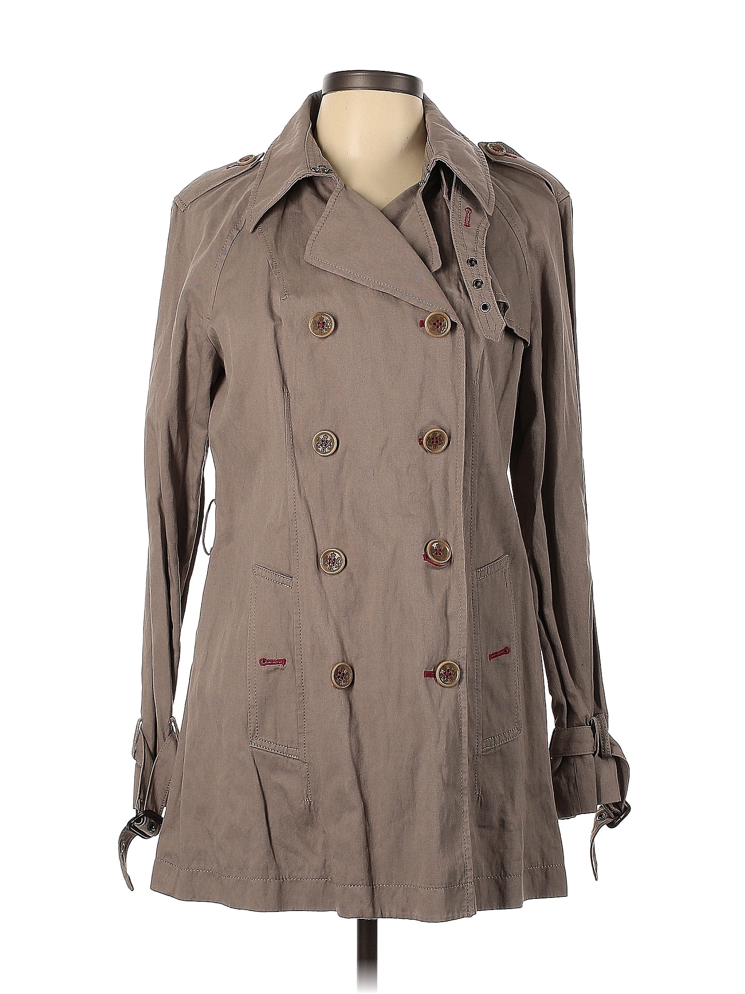 Banana Republic Heritage Collection Solid Brown Jacket Size L - 81% off ...