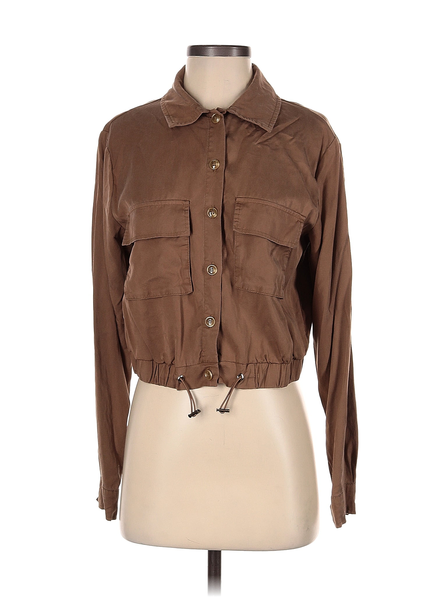 White Tencel Jacket by Lulu B main image 1
