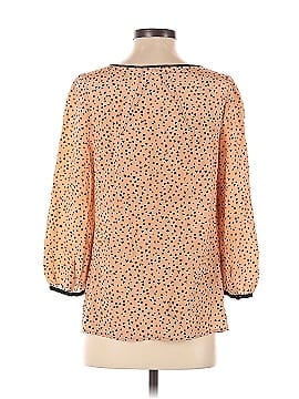Odille 3/4 Sleeve Silk Top (view 2)