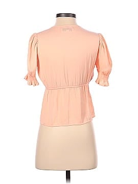 Louna Pink Button Front Top (view 2)