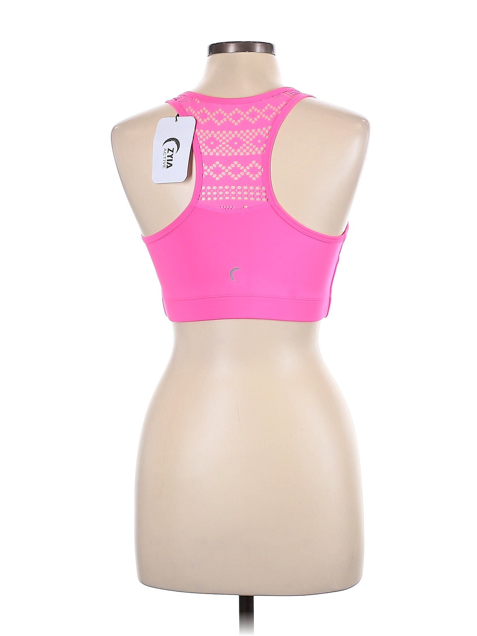 Zyia Active Pink Sports Bra Size L - 49% off