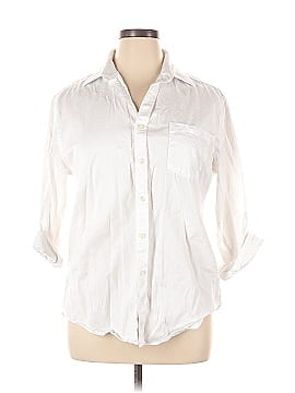 MICHAEL Michael Kors 3/4 Sleeve Button-Down Shirt (view 1)