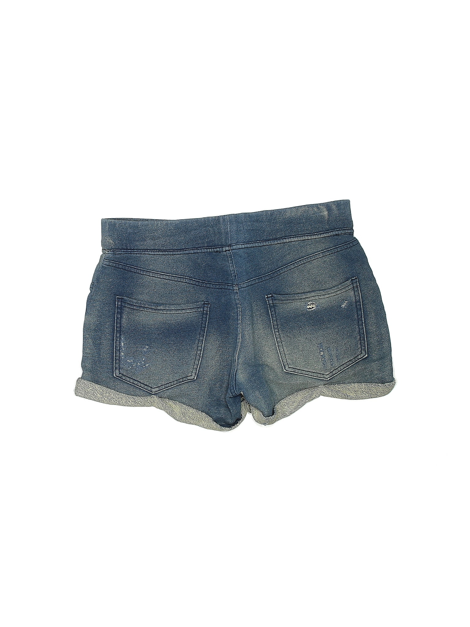 Pam & Gela 100% Cotton Solid Blue Shorts Size P - 68% off