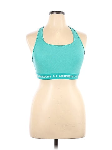 Under Armour Graphic Teal Sports Bra Size XL - 48% off