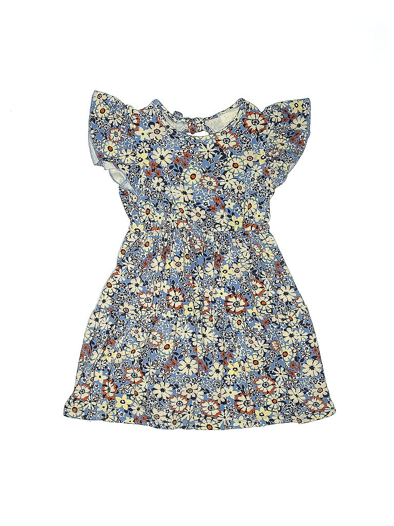 Btween Floral Blue Dress Size 6 - 48% off | thredUP