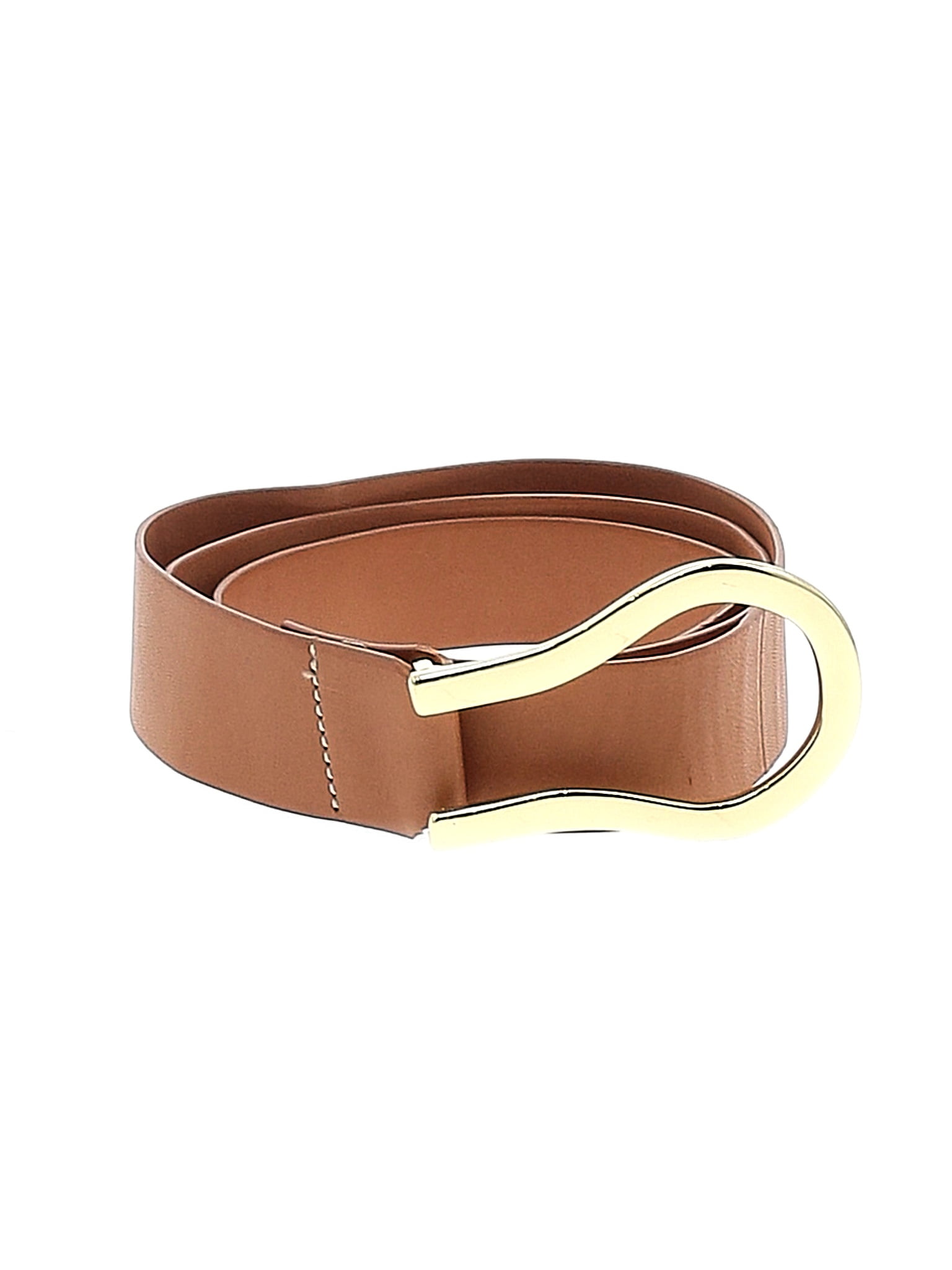 Assorted Brands Solid Brown Belt Size XL 47 off thredUP