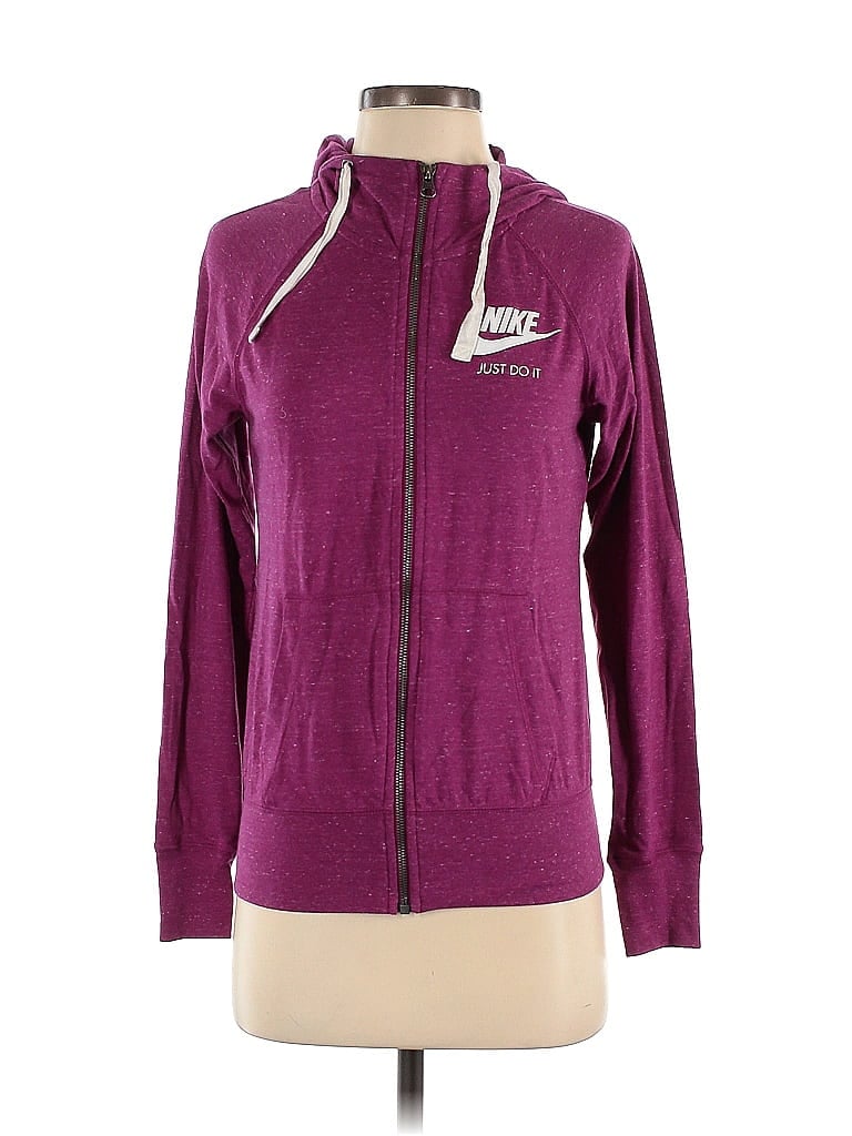 Nike Purple Zip Up Hoodie Size XS - photo 1