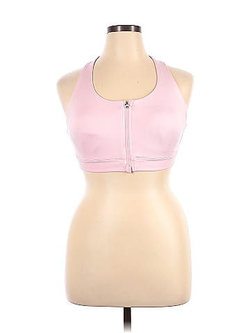 Tek Gear 100% Polyester Pink Sports Bra Size XL - 41% off