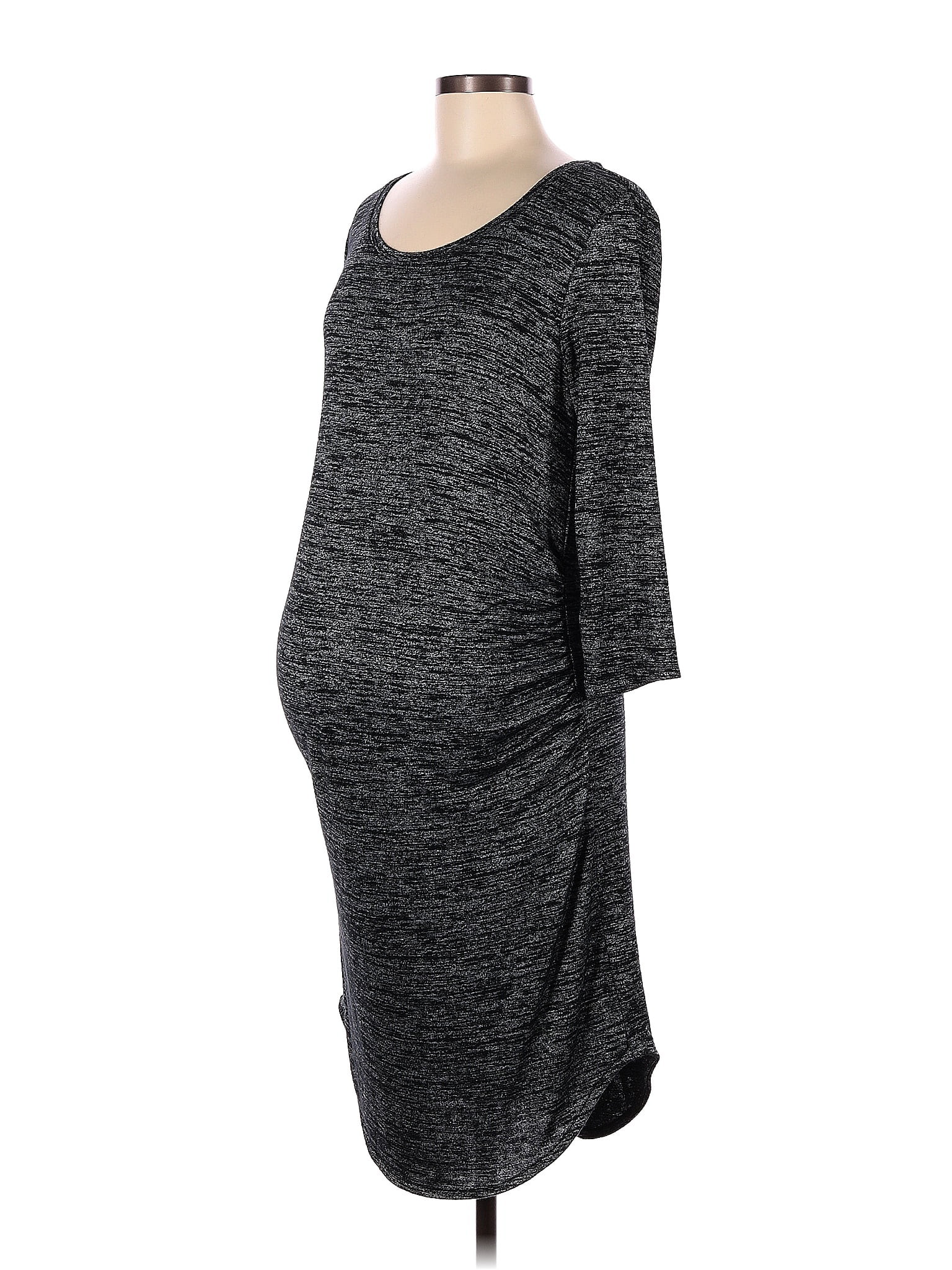 Gap - Maternity Marled Gray Casual Dress Size M (Maternity) - 64% off