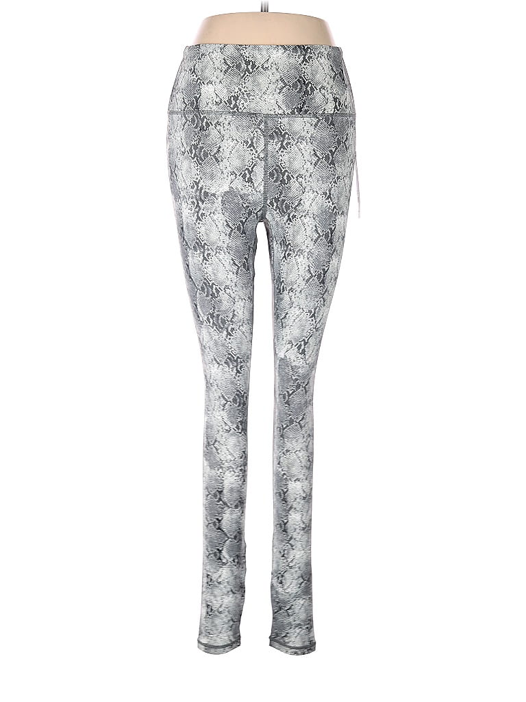 Spiritual Gangster Silver Active Pants Size M - 59% off