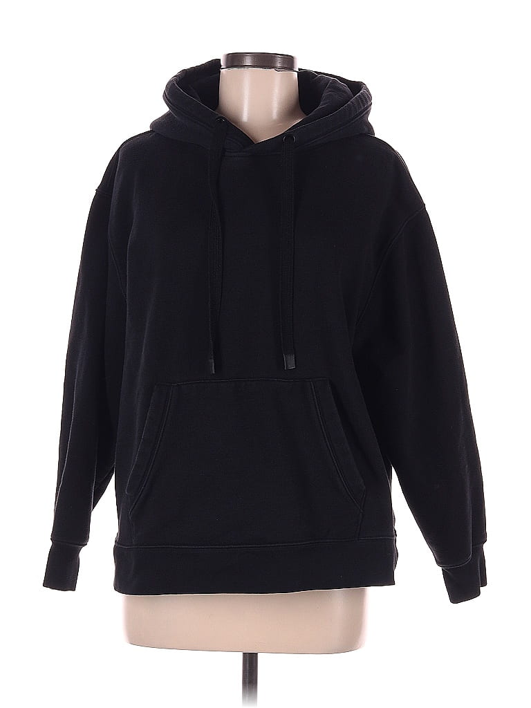 Athleta Floral Graphic Black Pullover Hoodie Size L - 66% off | ThredUp