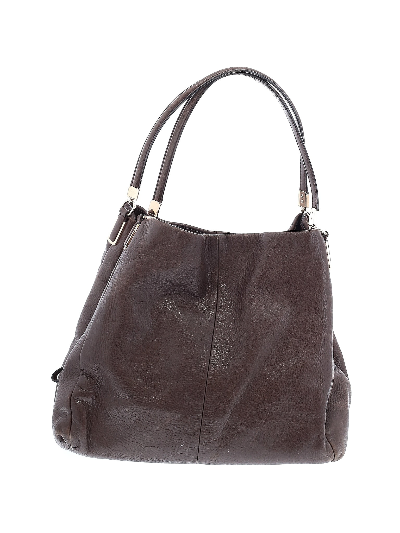 Coach 100% Leather Brown Leather Shoulder Bag One Size - 74% off | thredUP
