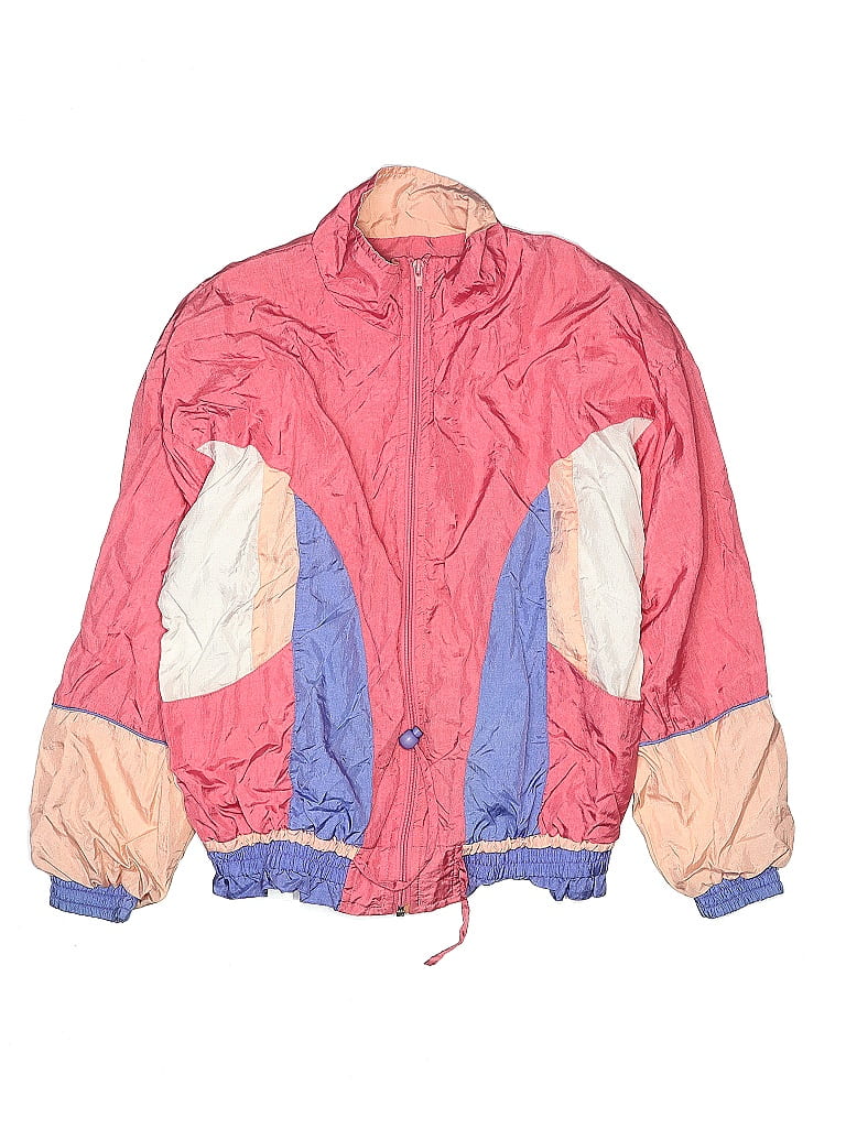 KIds Lavon Hearts Color Block Pink Windbreakers Size 14 - 16 - photo 1