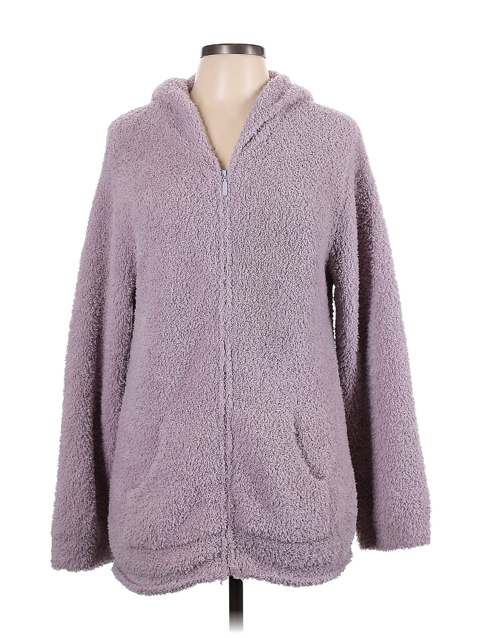 Barefoot Dreams 100% Knit Solid Purple Fleece Size L - 52% off | thredUP