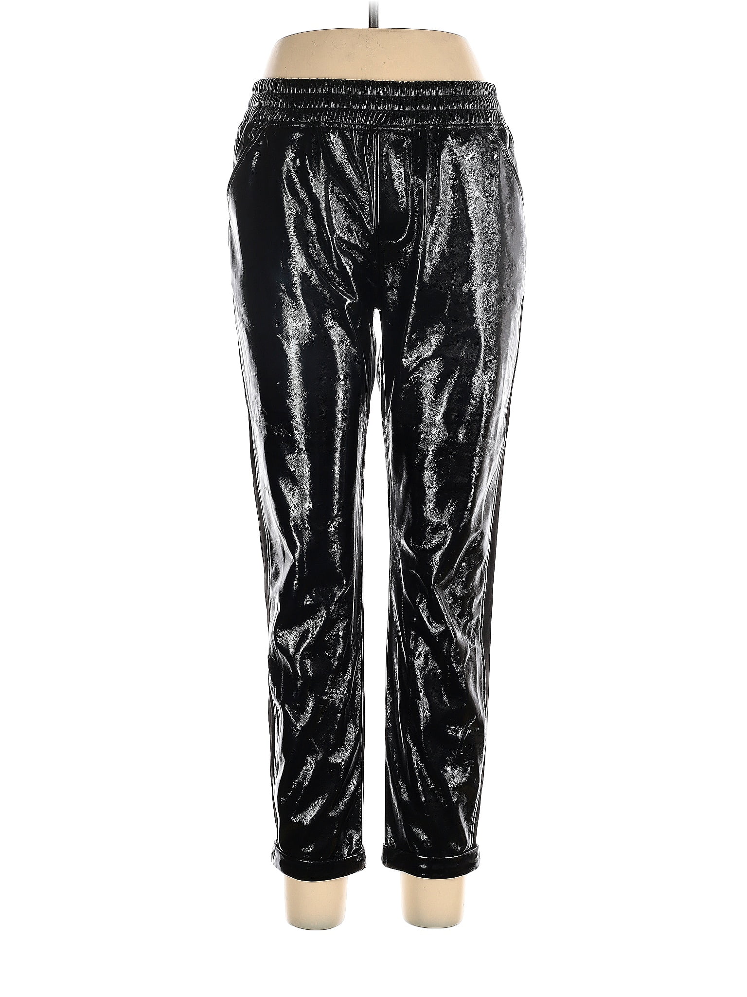 DAVID LEATHER PANT / BLK