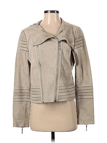 Tahari sale leather jacket