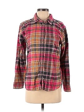 American Eagle Outfitters Long Sleeve Button-Down Shirt (view 1)