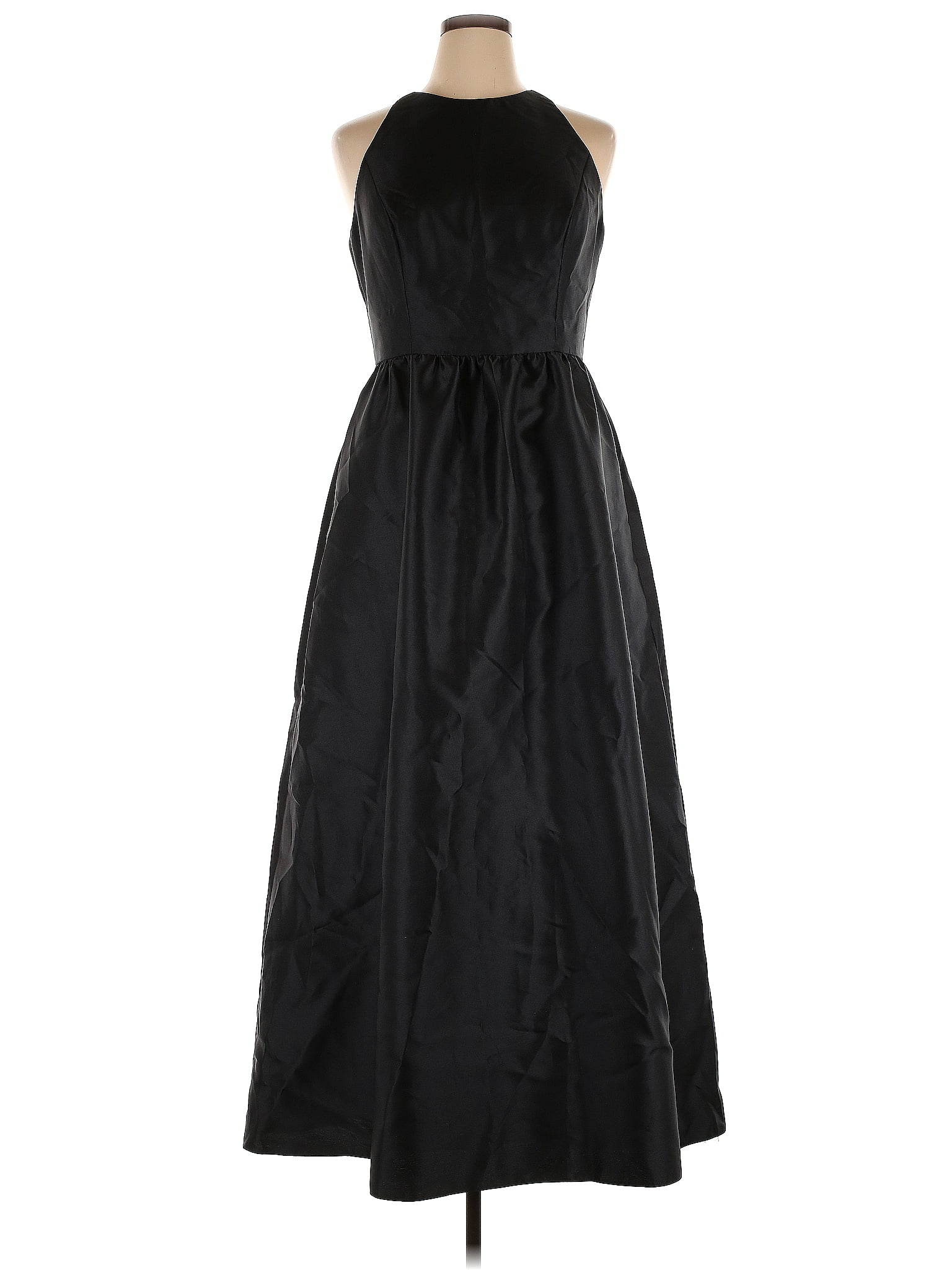 Alfred Sung 100% Polyester Solid Black Cocktail Dress Size 16 - 67% off ...