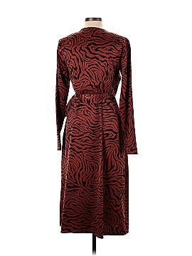 Sweet Baby Jamie Brown Zebra Wrap Dress (view 2)