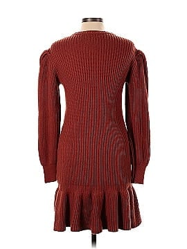 Love, Whit by Whitney Port Rust Sweater Dress (view 2)