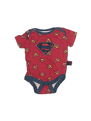Superman Short Sleeve Onesie (view 1)