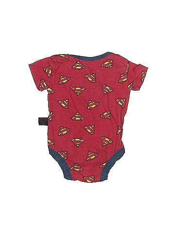 Superman Short Sleeve Onesie (view 2)