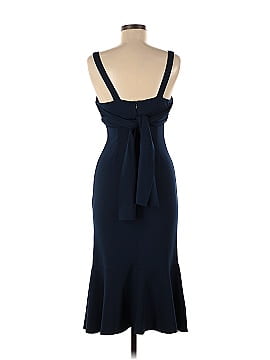 Finders Keepers Navy Tribute Midi Dress (view 2)