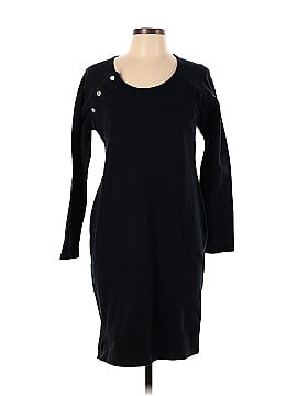 Stowaway Collection Black Raglan Maternity Dress (view 1)