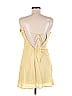 Lucy In The Sky 100% Polyester Yellow Cocktail Dress Size M - photo 2