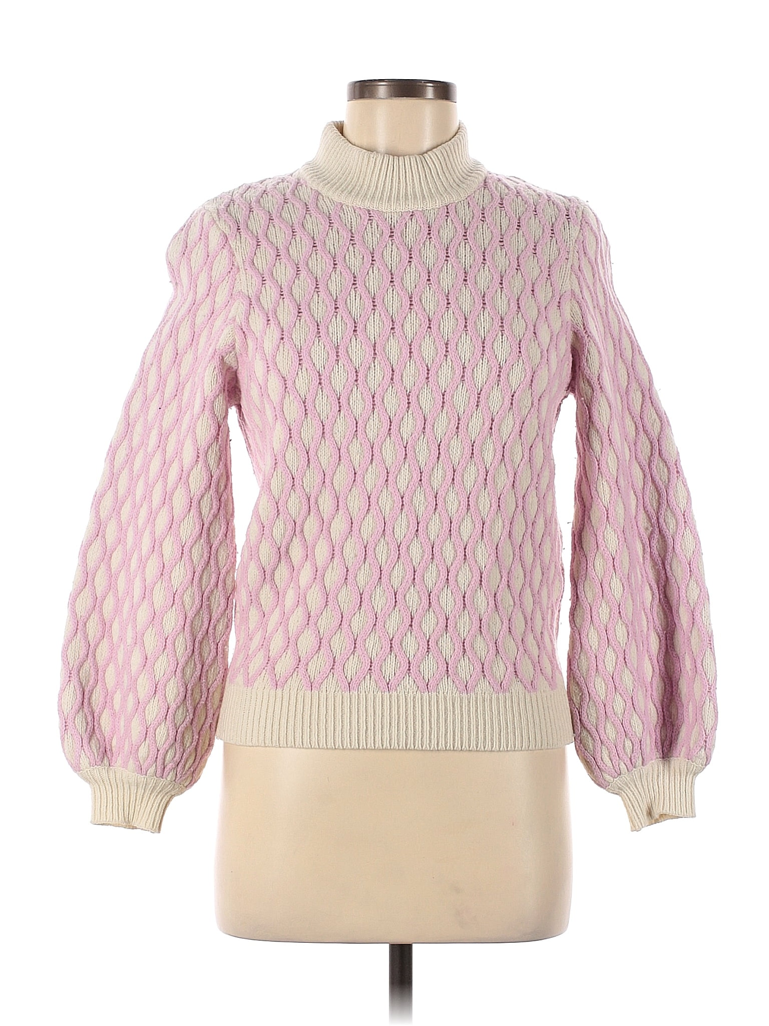 STINE GOYA Color Block Pink Pink Carlo Sweater Size M - 69% off | thredUP
