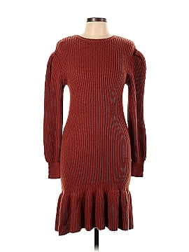 Love, Whit by Whitney Port Rust Sweater Dress (view 1)