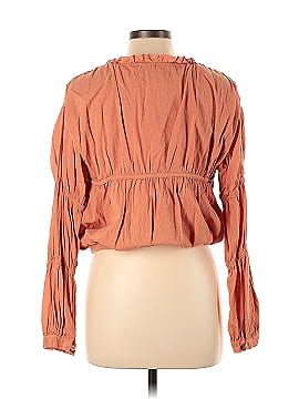 Love, Whit by Whitney Port Sand Stone Peasant Top (view 2)