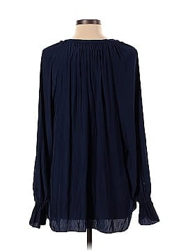 FOR 2 by Ramy Brook Navy Trace Maternity Top (view 2)