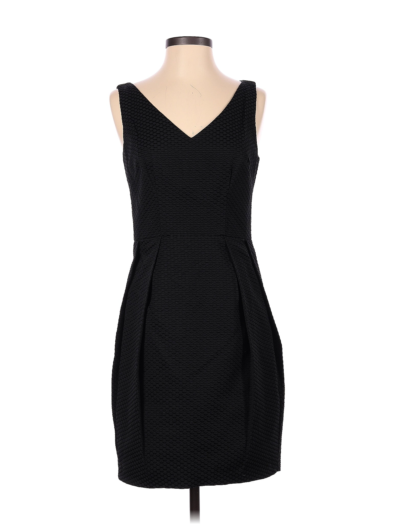 Ivy & Blu Solid Black Casual Dress Size 4 - 78% off | thredUP