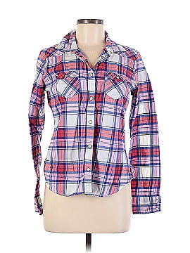 American Eagle Outfitters Long Sleeve Button-Down Shirt (view 1)