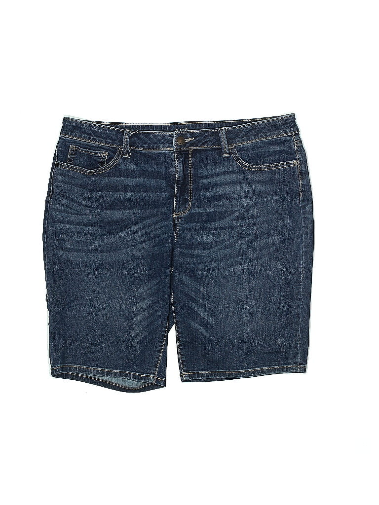 a-n-a-a-new-approach-solid-blue-denim-shorts-size-16-55-off-thredup
