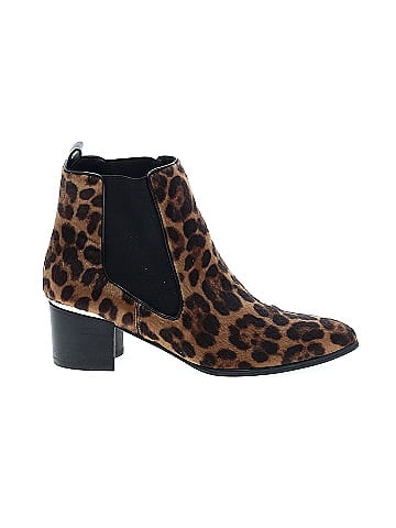 Nine west best sale leopard ankle boots